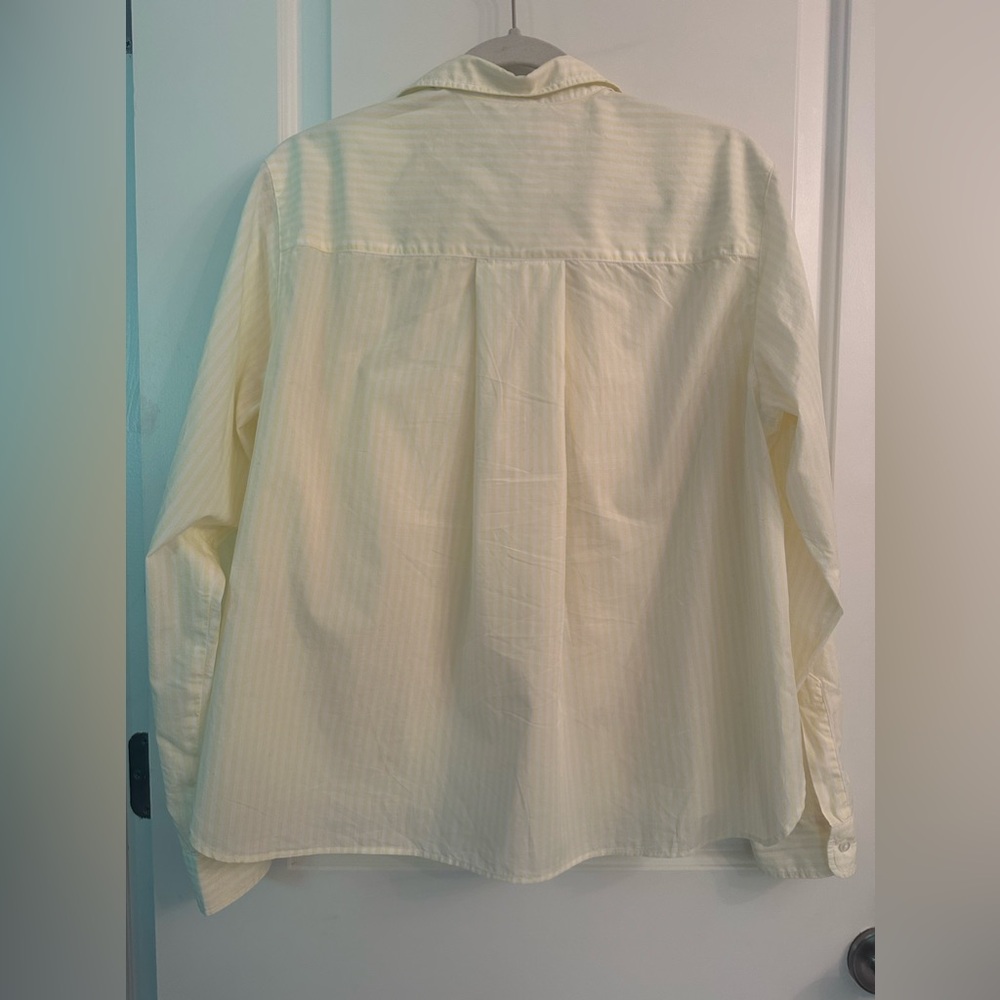 Frank & Eileen Yellow Striped Button-Down Shirt - Picture 4 of 6